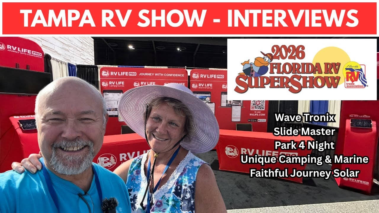 Ещё несколько открытий, сделанных нами на выставке Super RV Show.