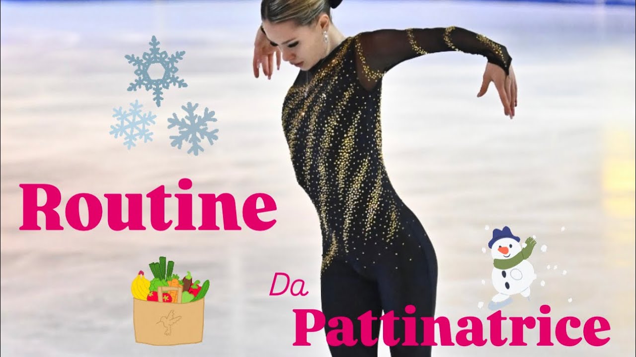 Un GIORNO nella mia VITA💗da pattinatrice professionista⛸️❄️*giornata TIPO