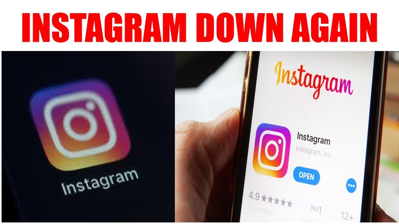 Instagram is DOWN AGAIN  | insta down #instagramdown