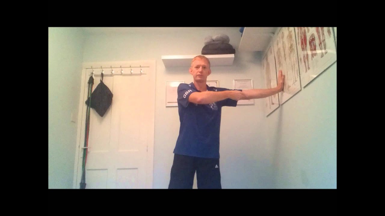 Breaking down adhesions in the Coracobrachialis with fixed arm Elbow Rotations