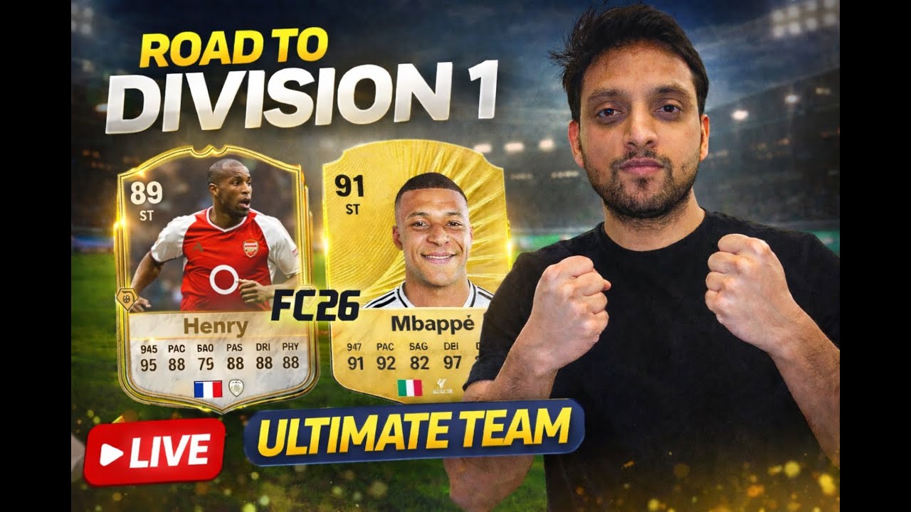 ROAD TO DIV 1 in FC26!!! #EAFC26 #FC26 (Portrait)