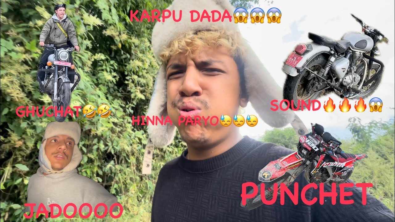 Tanting To Karpu Dada😱😱(wild offroad)#garo 