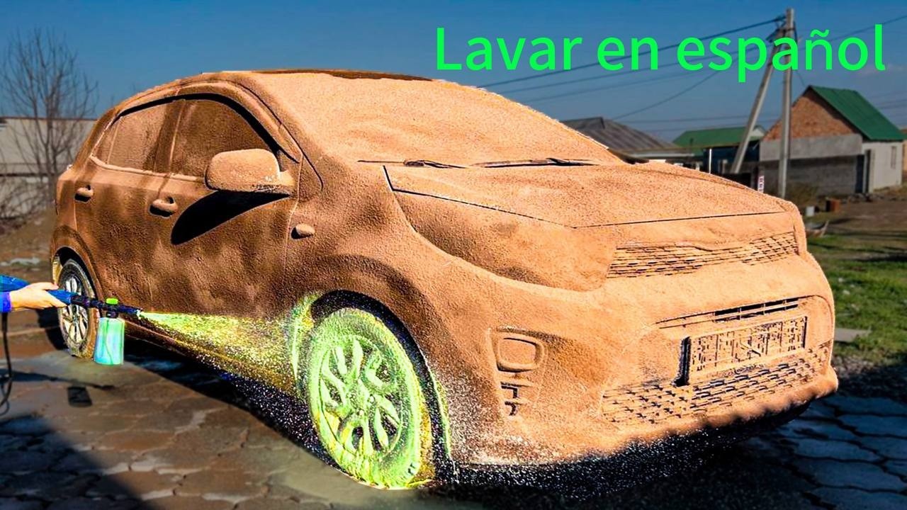 Limpieza Profunda de un Kia Morning Abandonado