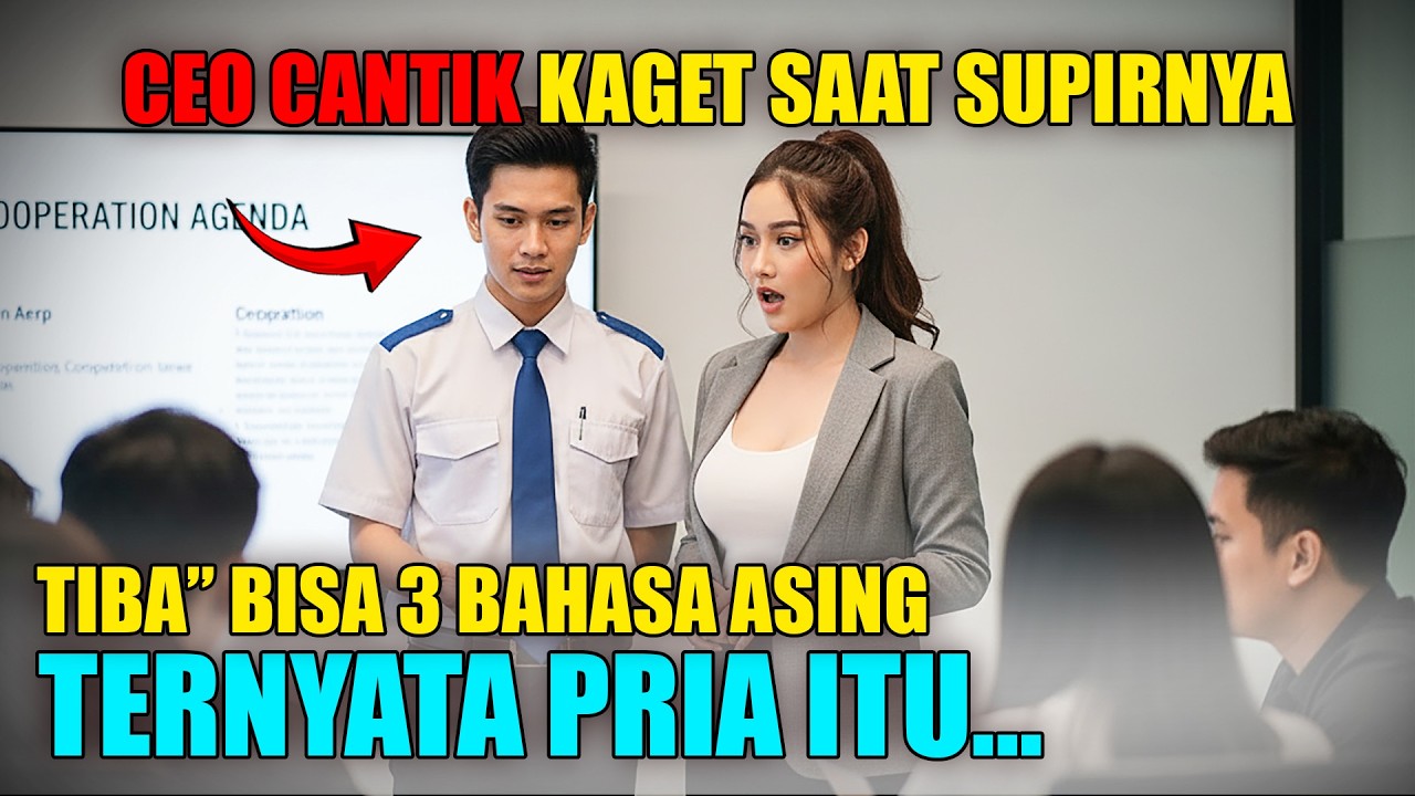 CEO Cantik Kaget Melihat Supir Pribadinya Tiba