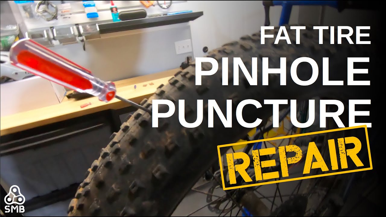 Fat Tire Pinhole Puncture Repair