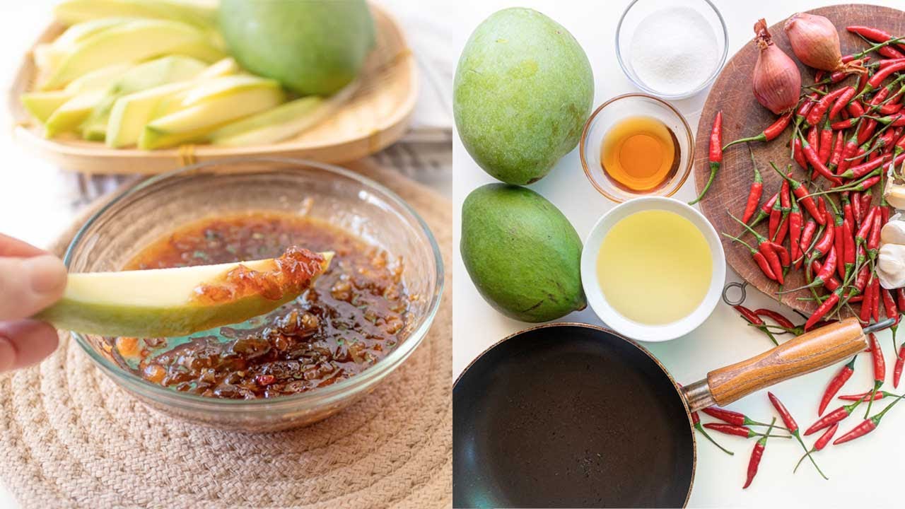 How to Make Green Mango Dipping Sauce with Fish Sauce