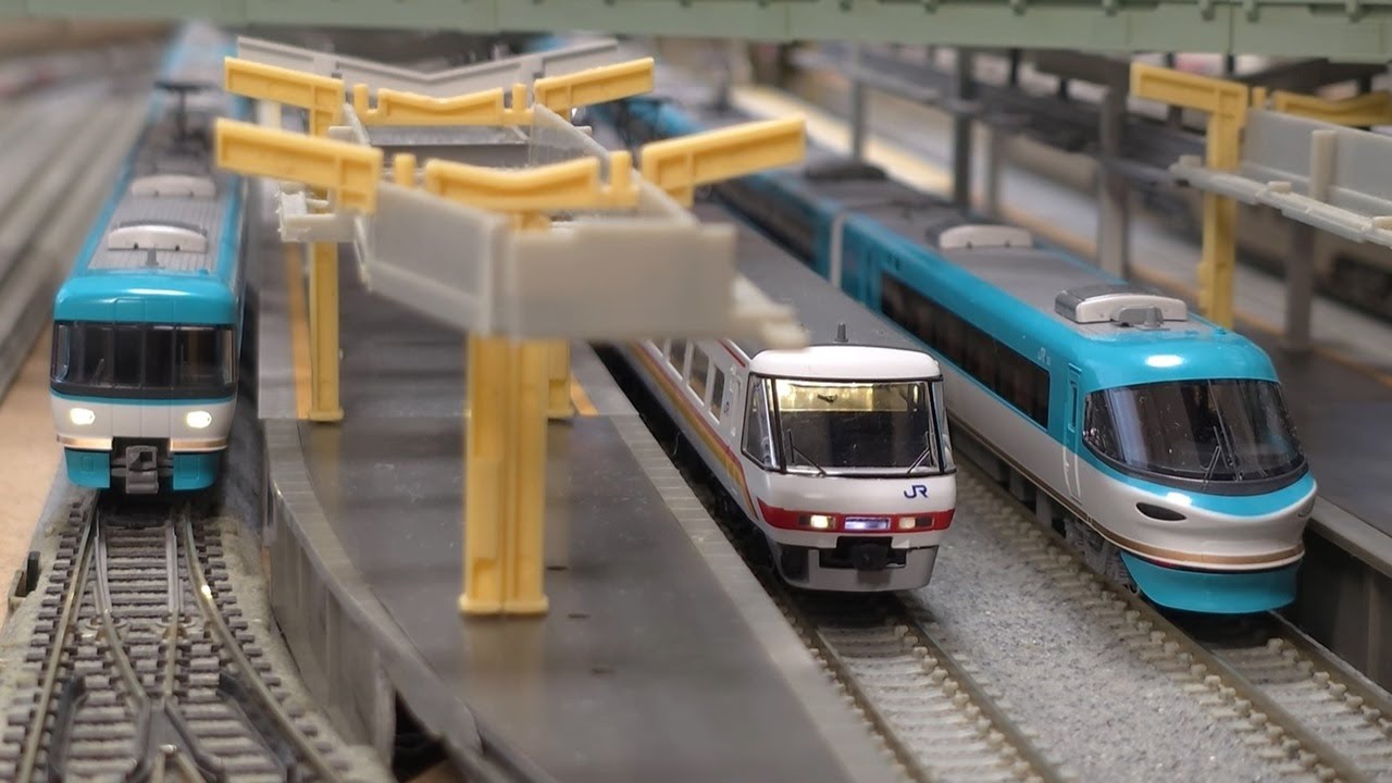 ［スーパーくろしお］TOMIX381系スーパーくろしお旧塗装の走行動画［旧塗装］