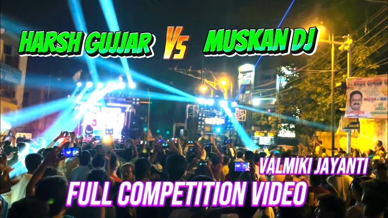 Muskan DJ vs Harsh Gujjar Full DJ Competition | Valmiki Jayanti Celebration | MRM7 Media