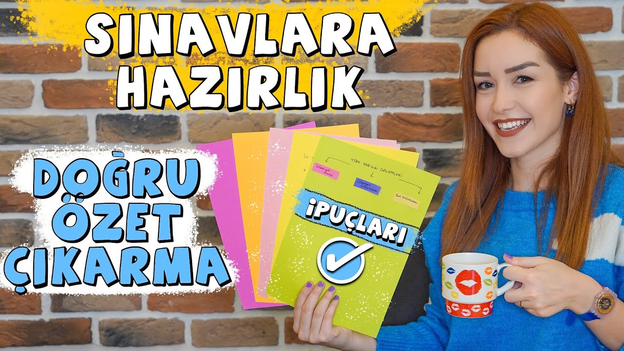📚SINAVLARA HAZIRLIK❗️🤓✏️ DERS NOTU ÇIKARMA TEKNİKLERİ✅