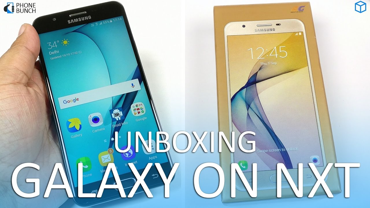 Samsung Galaxy On Nxt Unboxing with Camera Samples, Top 5 Features