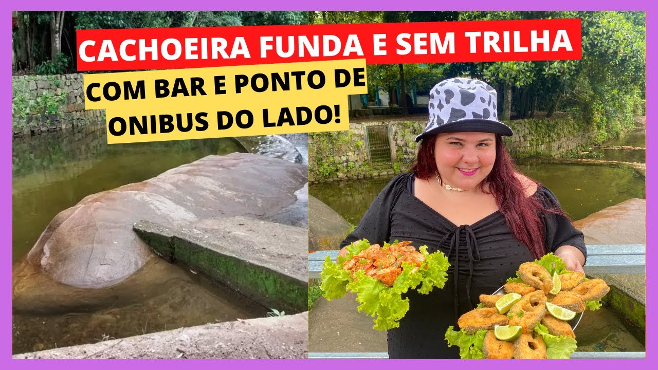CACHOEIRA PISCININHA DE FACIL ACESSO COM BAR DO LADO! - POÇO DAS MULATAS - SANTO ALEIXO, MAGÉ