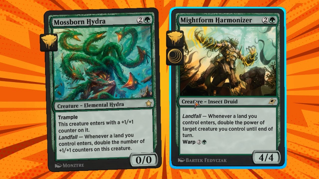 Mossborn Hydra x Mightform Harmonizer in the gut