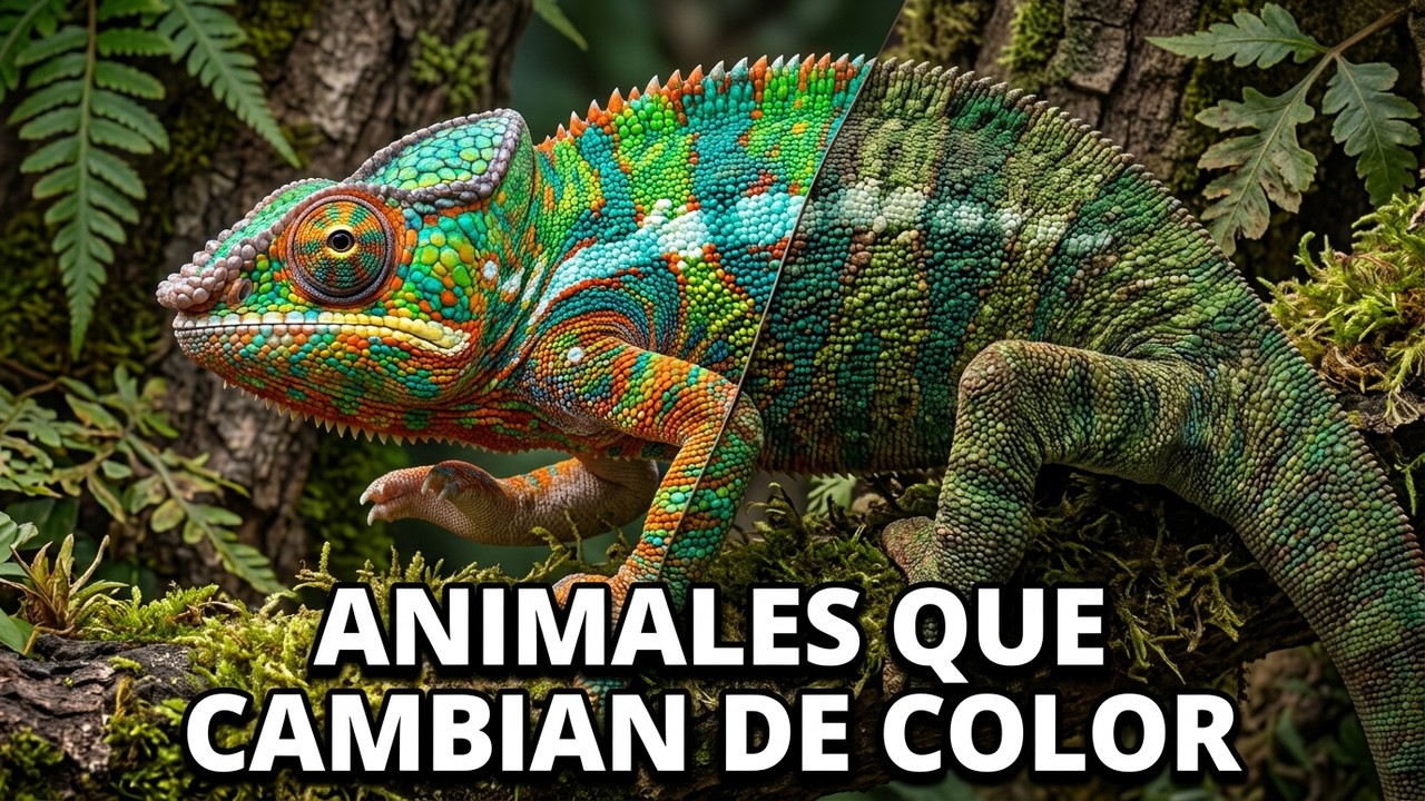 Animales que cambian de color