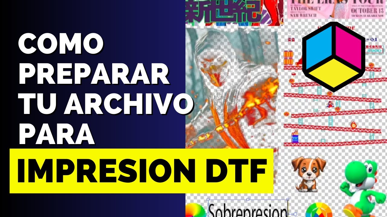 💯👌☺️ La mejor forma de preparar tu archivo para impresión DTF en plotter