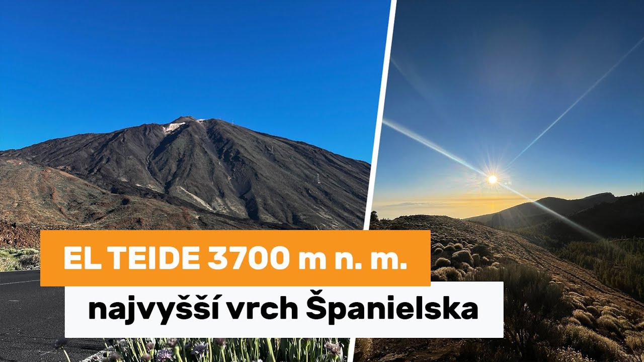 Tenerife - v&yacute;stup na El Teide. 3700 m n. m. na dovolenke