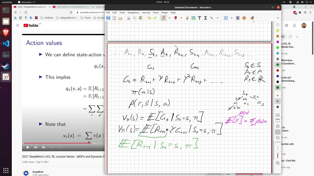 Bellman Equation Derived In Excruciatingly Baby Steps