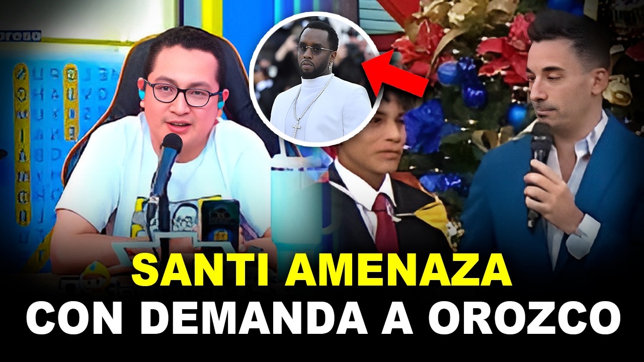 😡&iexcl;Indignado! Santi Lesmes EXPLOTA por COMPARACI&Oacute;N con P.daddy de Carlos Orozco y habla de DEMANDA