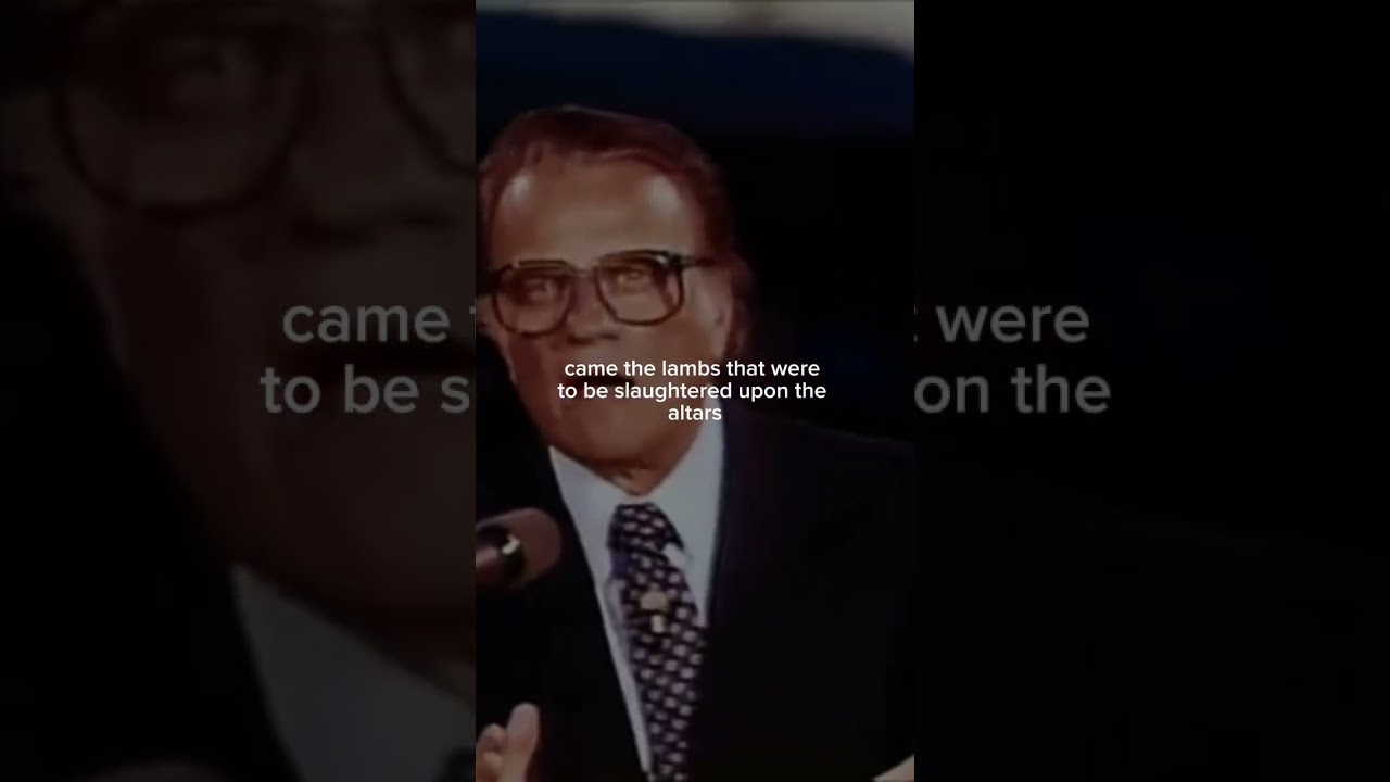 Jesus the great lamb of God | Billy Graham #billygraham #christian #bible #jesus