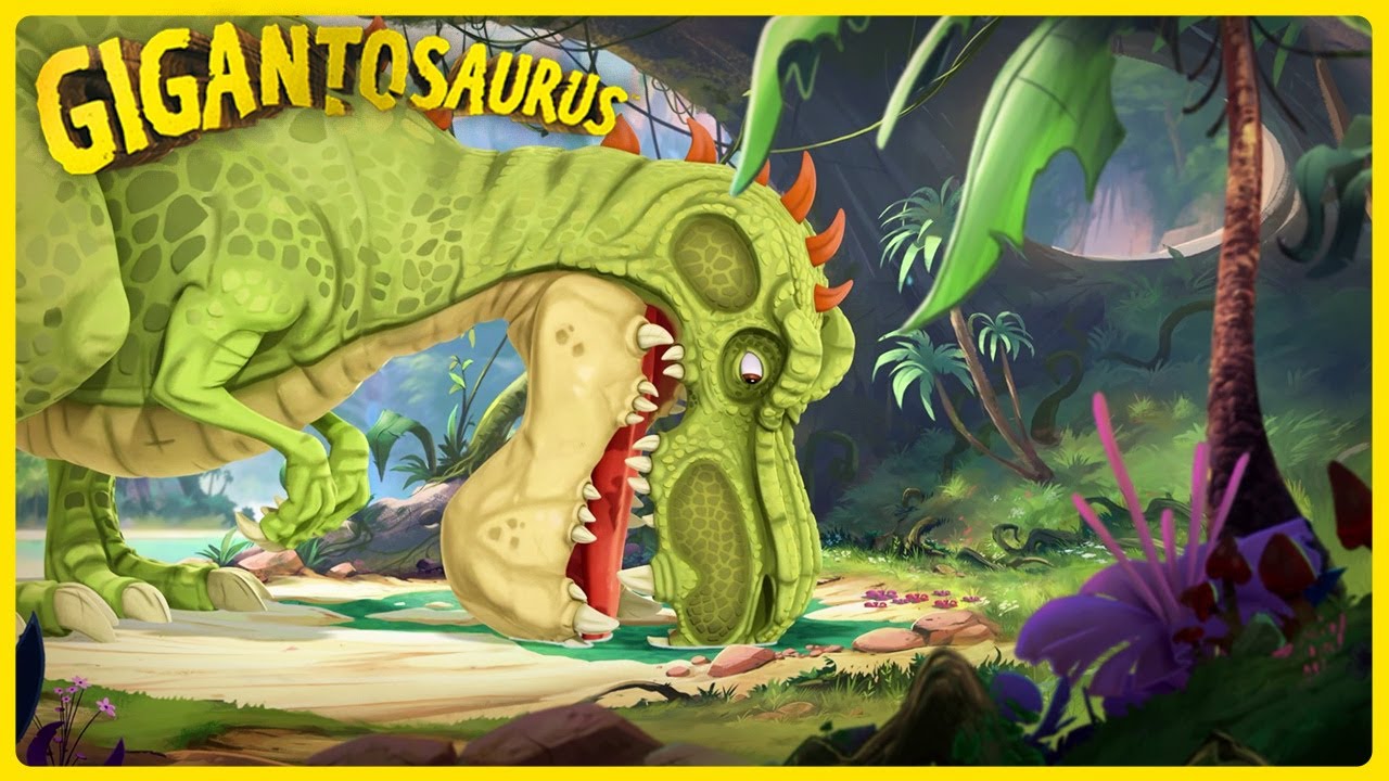 Coinc&eacute;s au Camp Dino ! 🌴 Survivront-ils &agrave; la nuit sur le lac ? | Giganto & ses amis