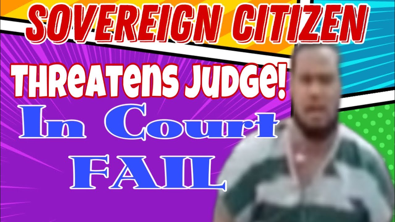 Sovereign Citizen Tries To Intimidate Judge in Court Fail - part 1