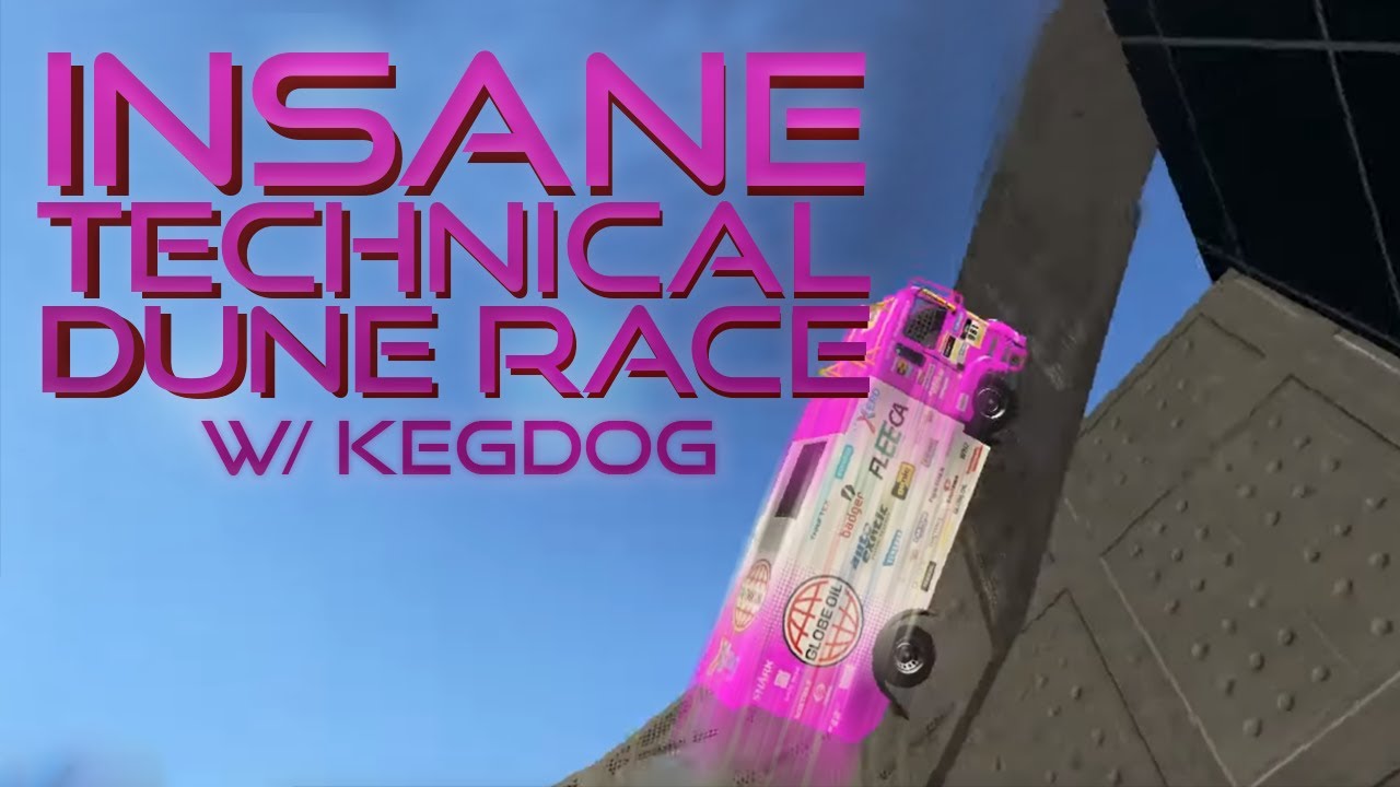 GTA 5 - INSANE TECHNICAL DUNE RACE | w/ KegDog | Custom Race #25