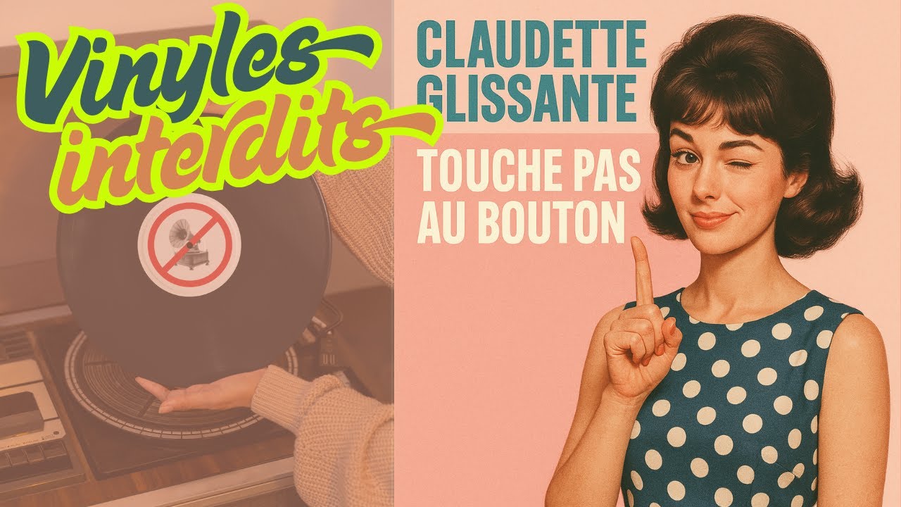 Claudette Glissante – Touche pas au bouton (1964) | Yé-Yé mutin & interdit