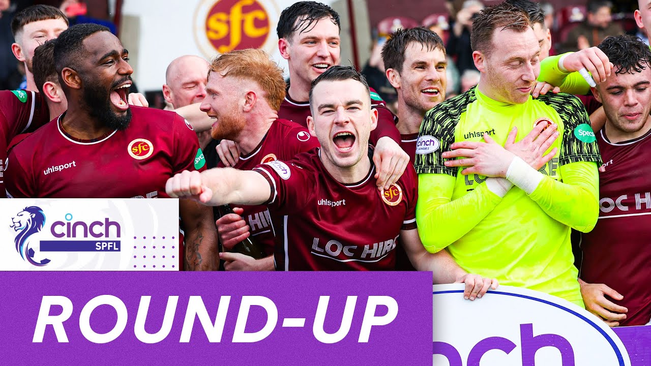 Stenhousemuir Secure Historic League Win | Scottish Football Round-Up | cinch SPFL