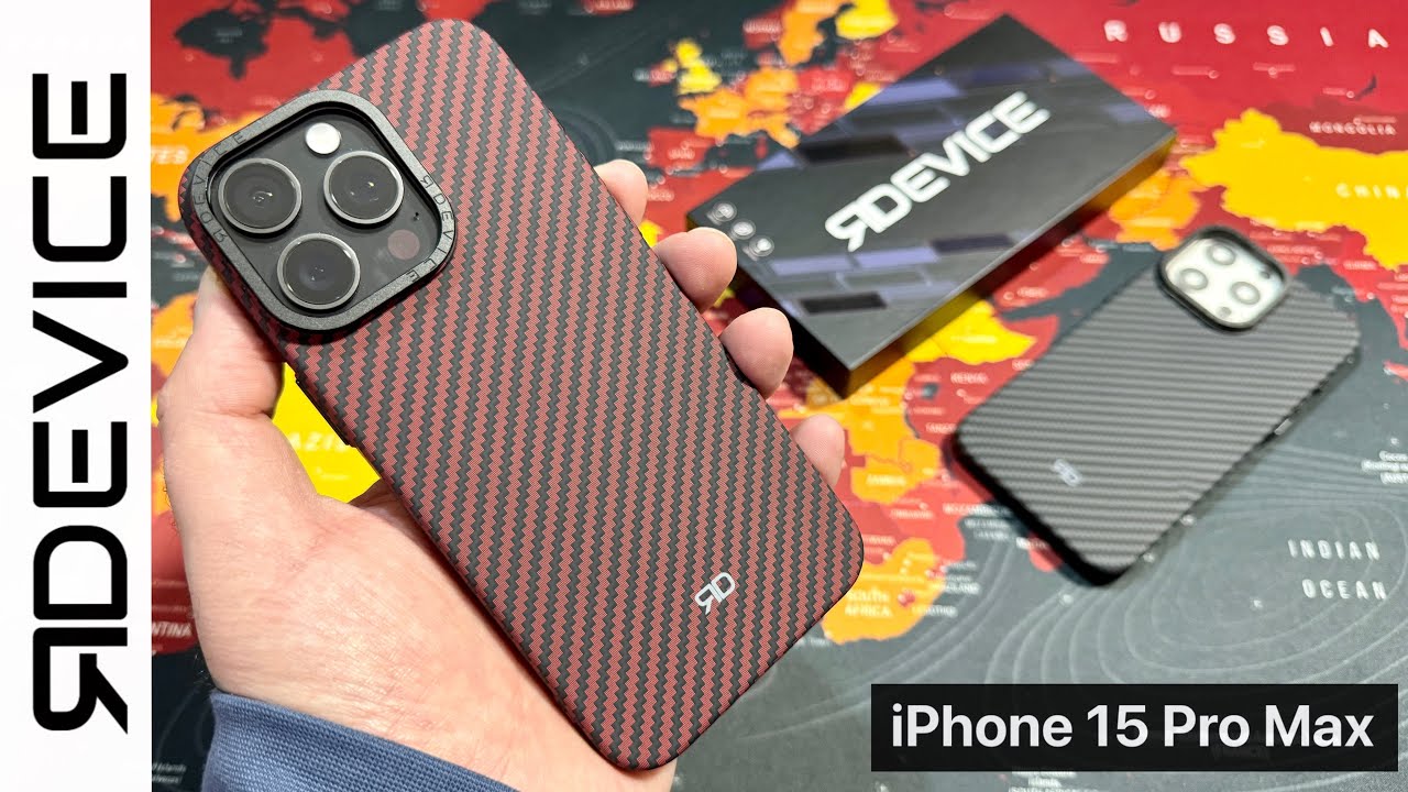 Reborn Device RD V3 Carbon Fiber Case iPhone 15 Pro Max