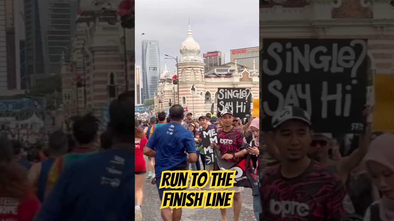 Run to the finish line