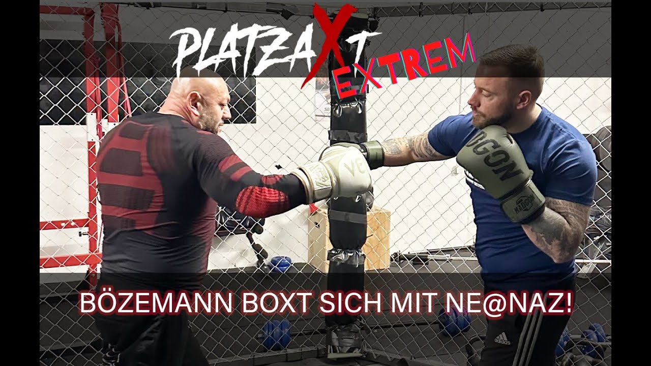 BÖZEMANN TRIFFT SICH MIT BEKENNENDEN NE@NAZ! ES WIRD HART DISKUTIERT UND GEBOXT