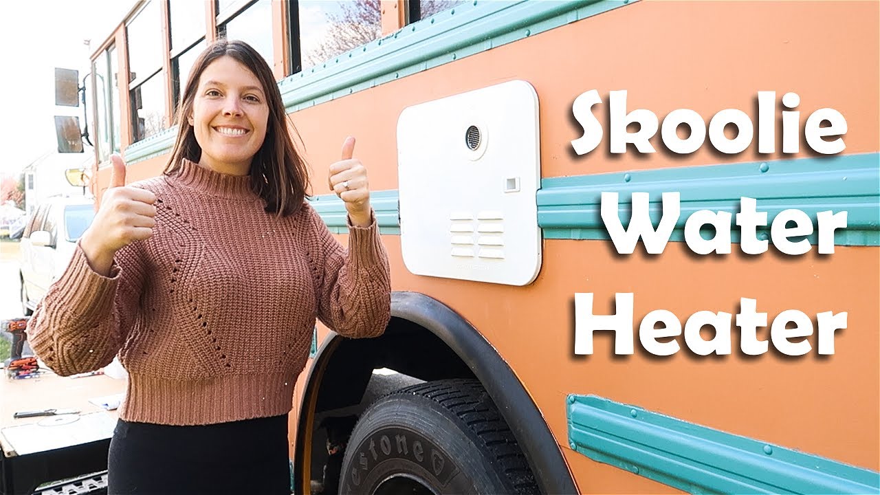 Skoolie Water Heater Install - Girard GSWH-2 | BUS BUILD EPISODE 31