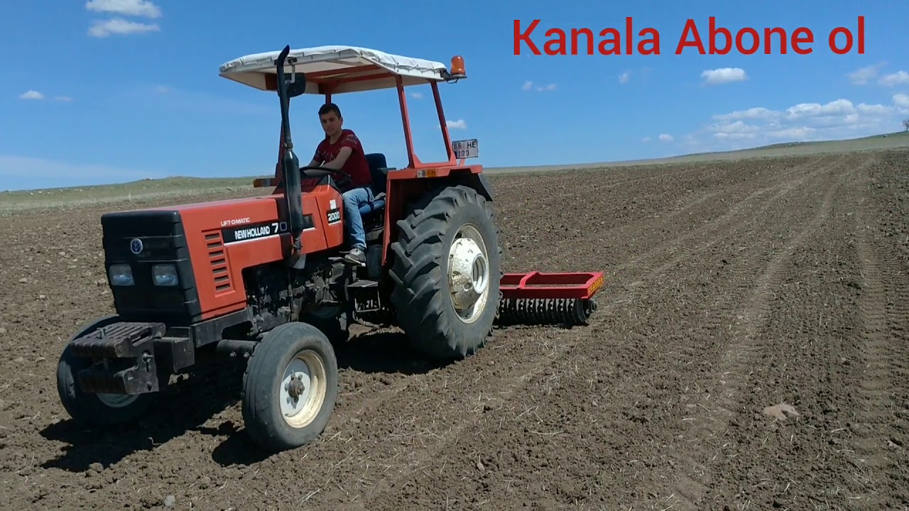 Newholland 70-56 ile merdane çekim olayı !!!