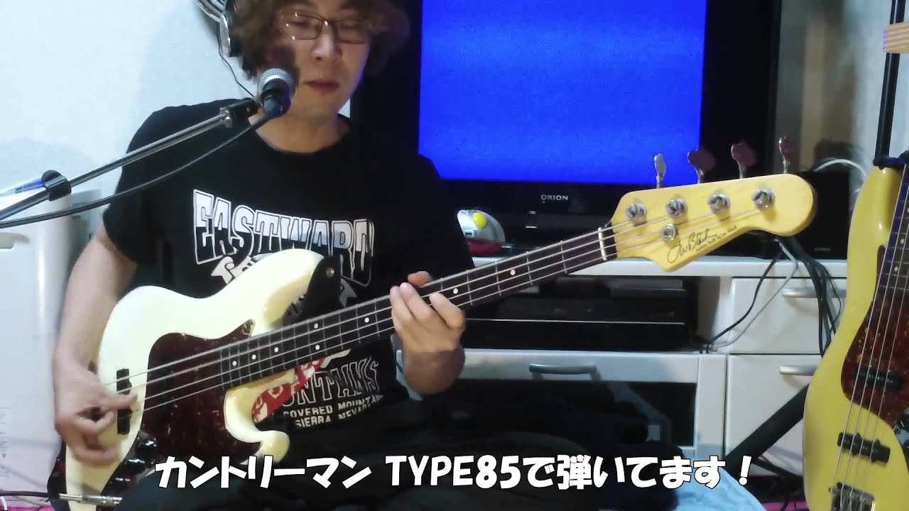 AVALON U5 vs COUNTRYMAN TYPE85でベースのダイレクトボックスDI弾き比べ対決！