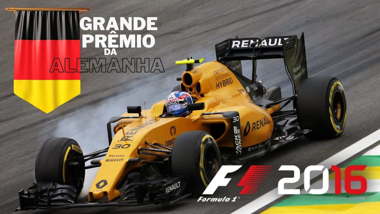 F1 2016 - #11: GRANDE PRÊMIO DA ALEMANHA