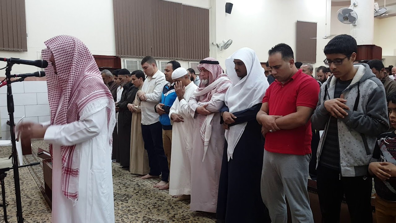 صلاة العشاء للشيخ يوسف بن محمد أيوب رحمه الله