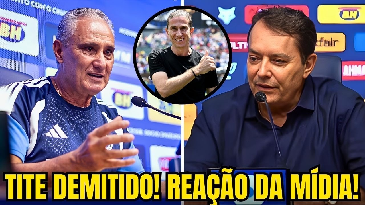 🚨TITE DEMITIDO! N&Uacute;MEROS CHOCAM! PEDRINHO QUER FILIPE LU&Iacute;S COMO NOVO T&Eacute;CNICO DO CRUZEIRO!