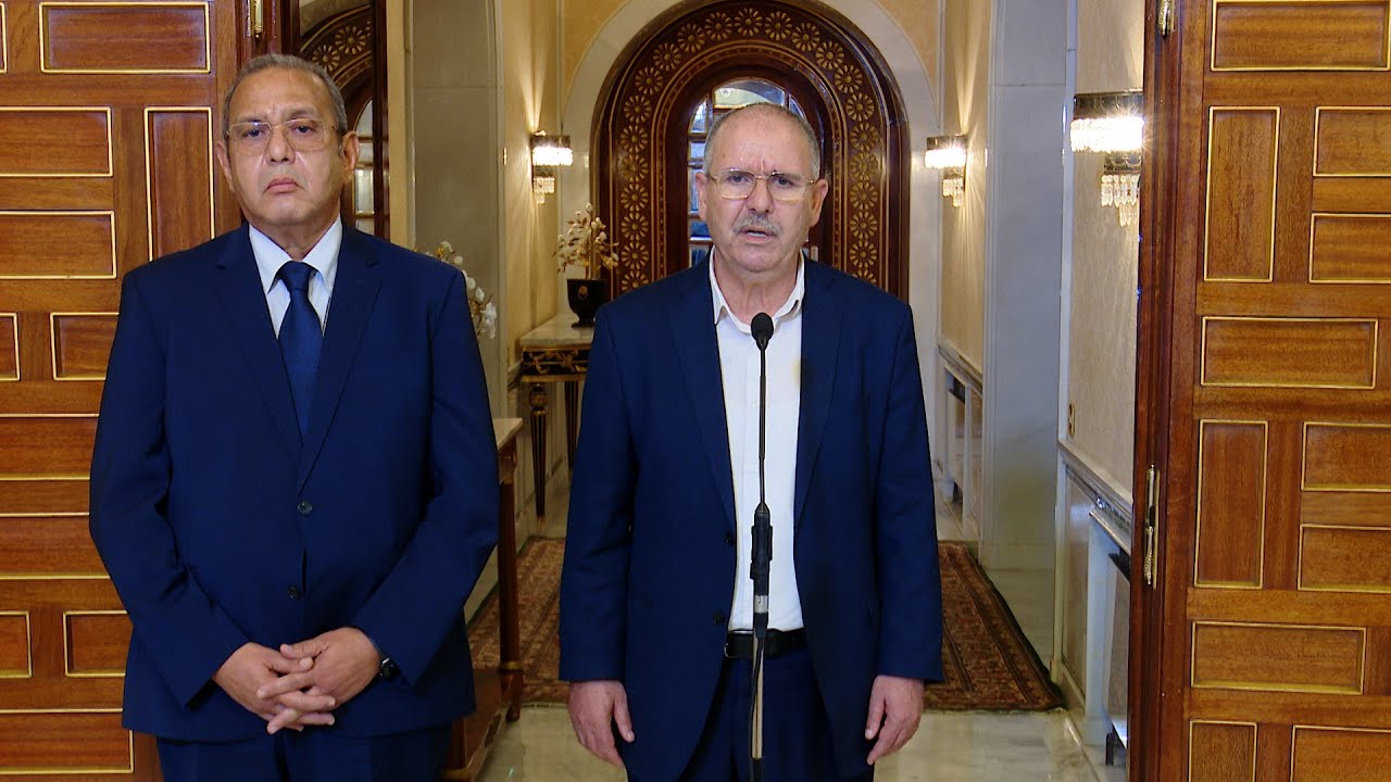 لقاء مع كل من الأمين العام للاتحاد ورئيس الاتحاد التونسي للصناعة والتجارة والصناعات التقليدية