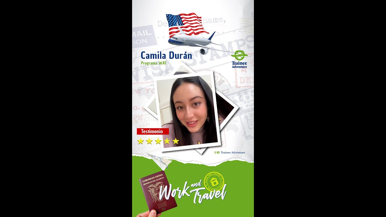 Testimonio de Camila Dur&aacute;n participante de programa J1 Work and Travel