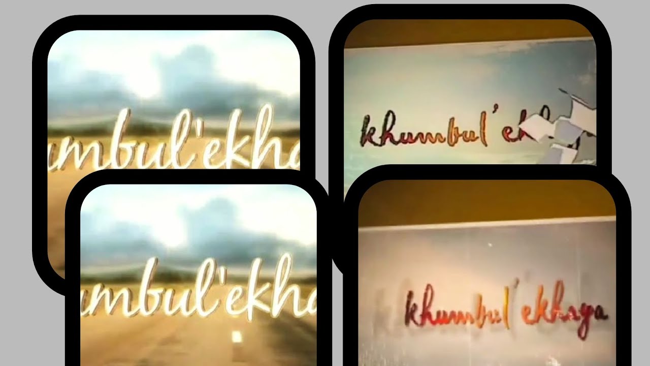 Khumbul'ekhaya | SABC 1 | Doc- Reality Television | Theme Song | Title Sequence | Compilation