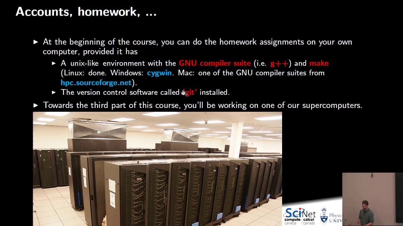 Scientific Computing for Physicists 2017 Lecture 1