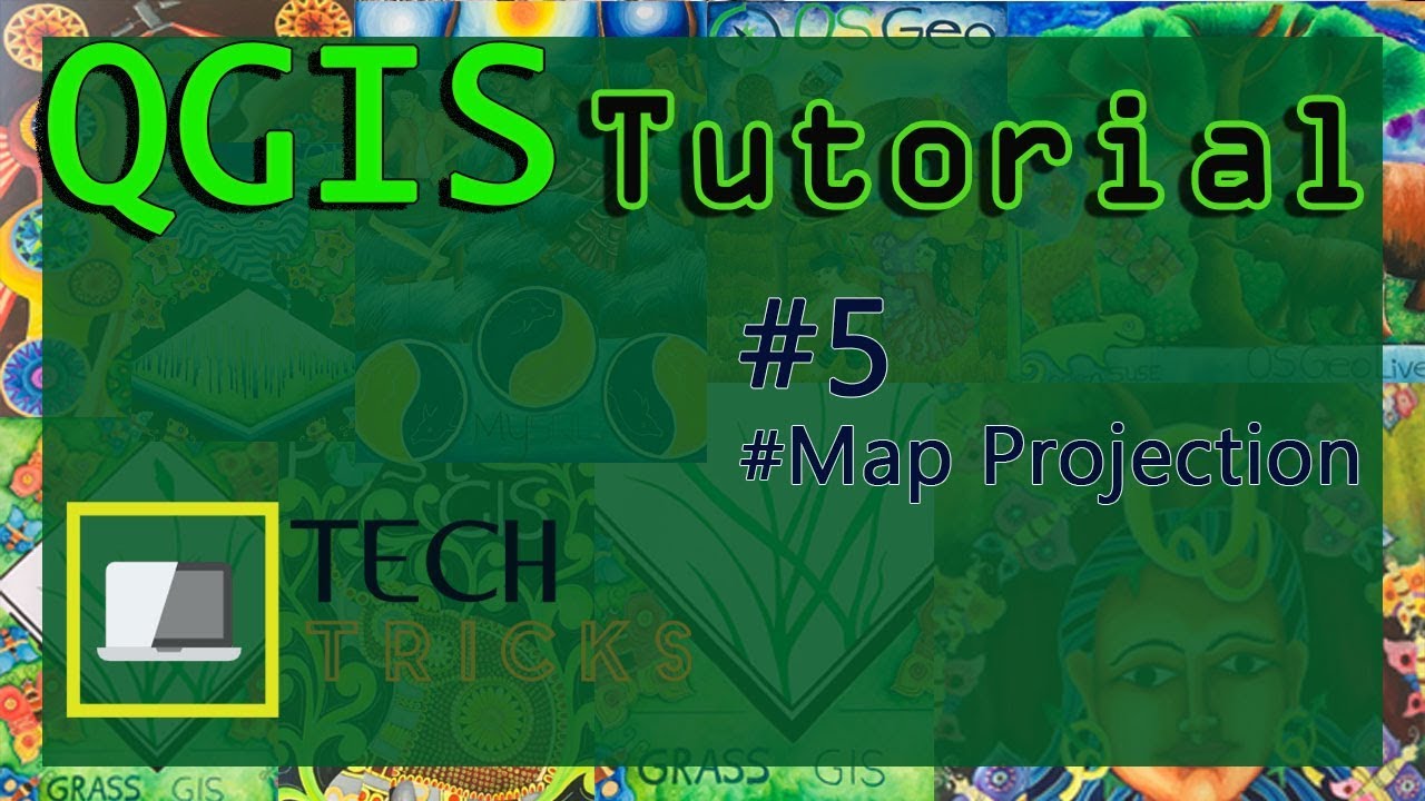 How to change Coordinate  System (CRS) of Shapefile in QGIS  #Projections and CRS