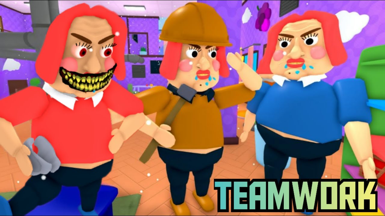 Roblox Team Barra Breakout! TEAMWORK OBBY Speedrun