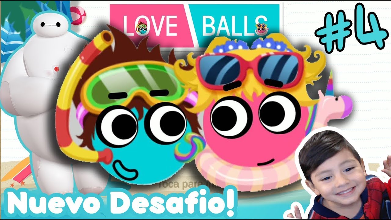Love Balls en la Playa | Bolitas de Colores | Juegos Android para niños