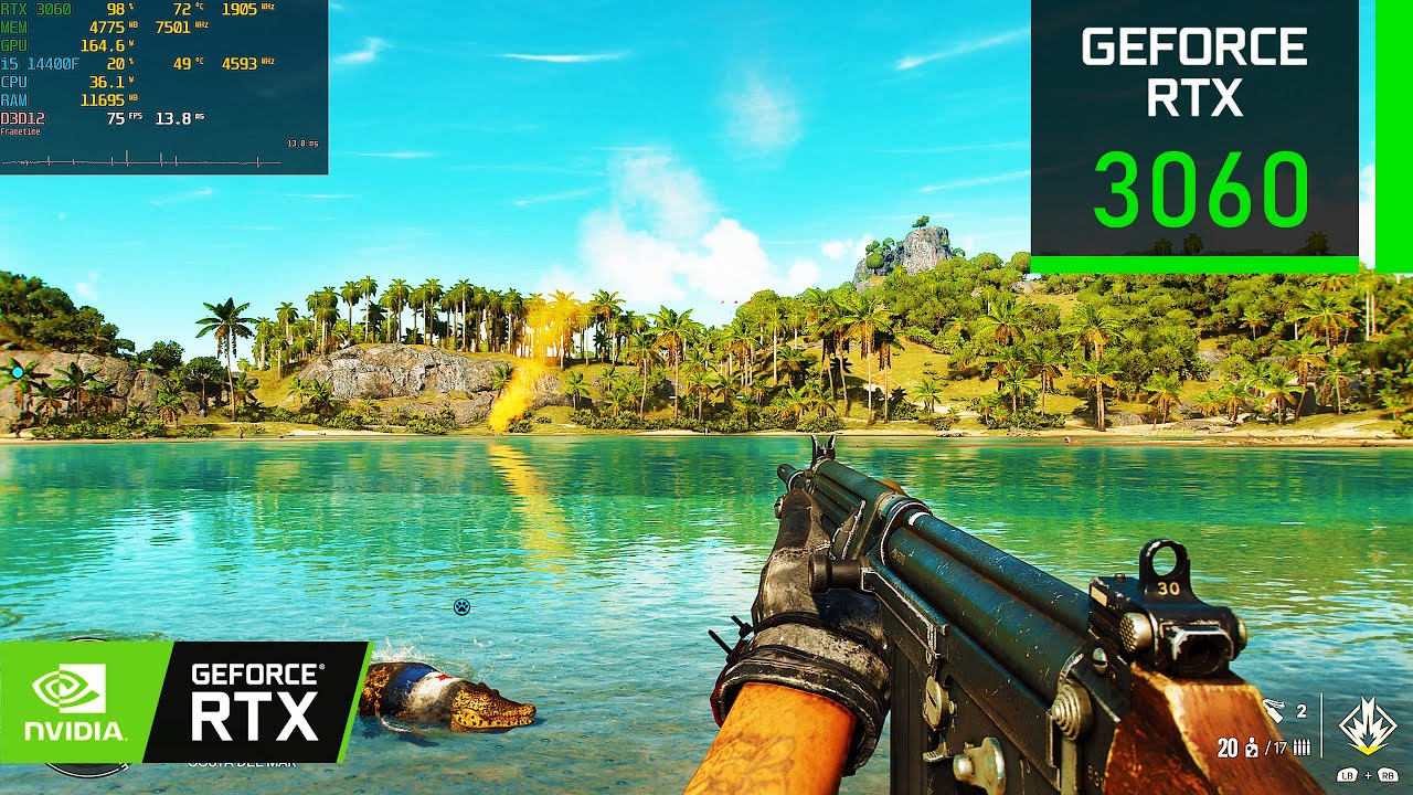 Far Cry 6 | RTX 3060 12GB ( 1080p 1440p 4K Ultra Settings | FSR ON )