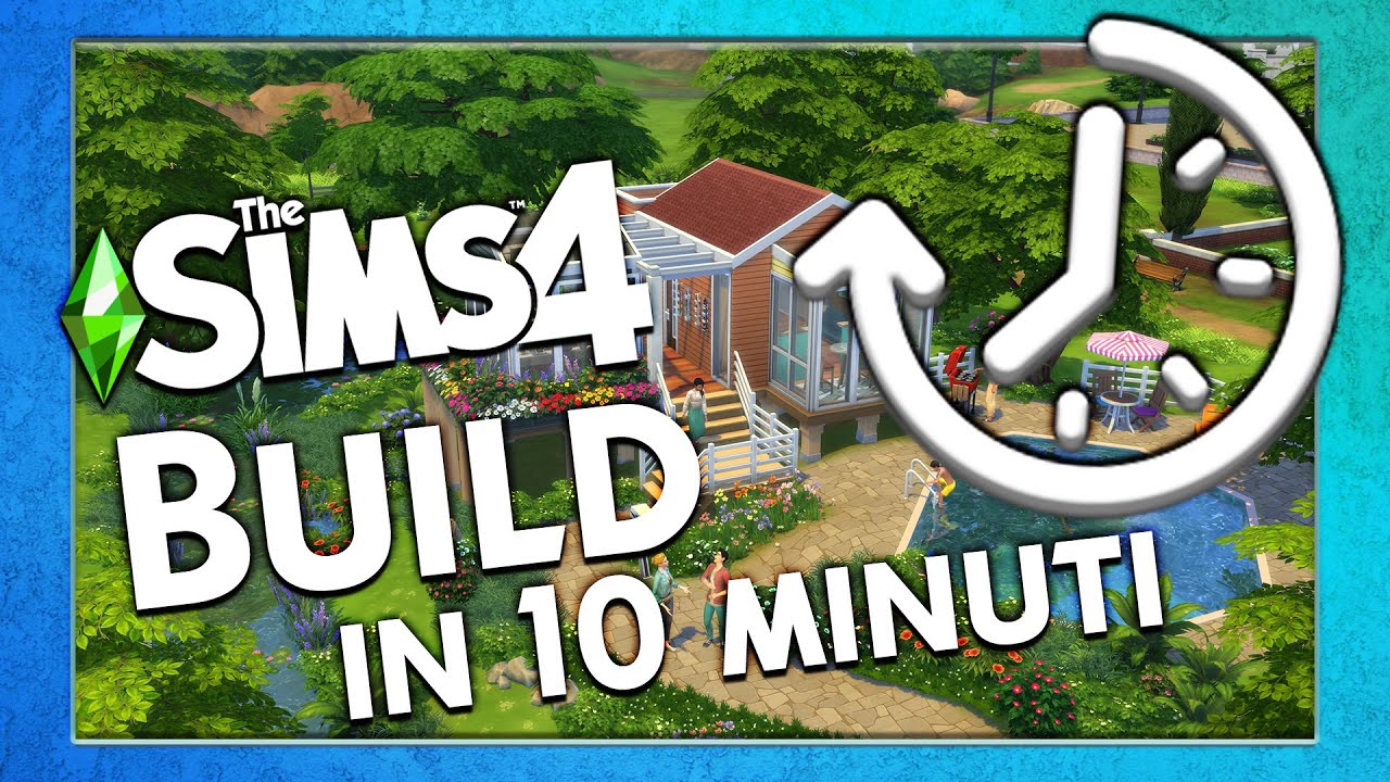 THE SIMS 4 ITA : BUILD IN 10 MINUTI! Cosa avrò combinato?