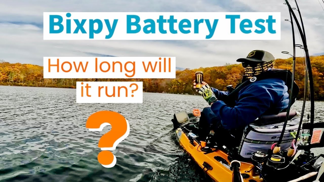BIXPY Kayak Motor Battery Duration Test | Surprising RESULTS