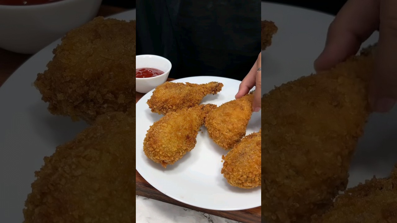 Leg piece Pakara KFC style 😋 😋 #shorts #video #food #reels #trending
