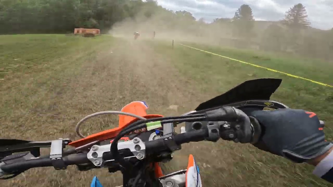 2022 NYOA AMAEast Ditch Banger 50+A Holeshot & Early Race-ending Crash