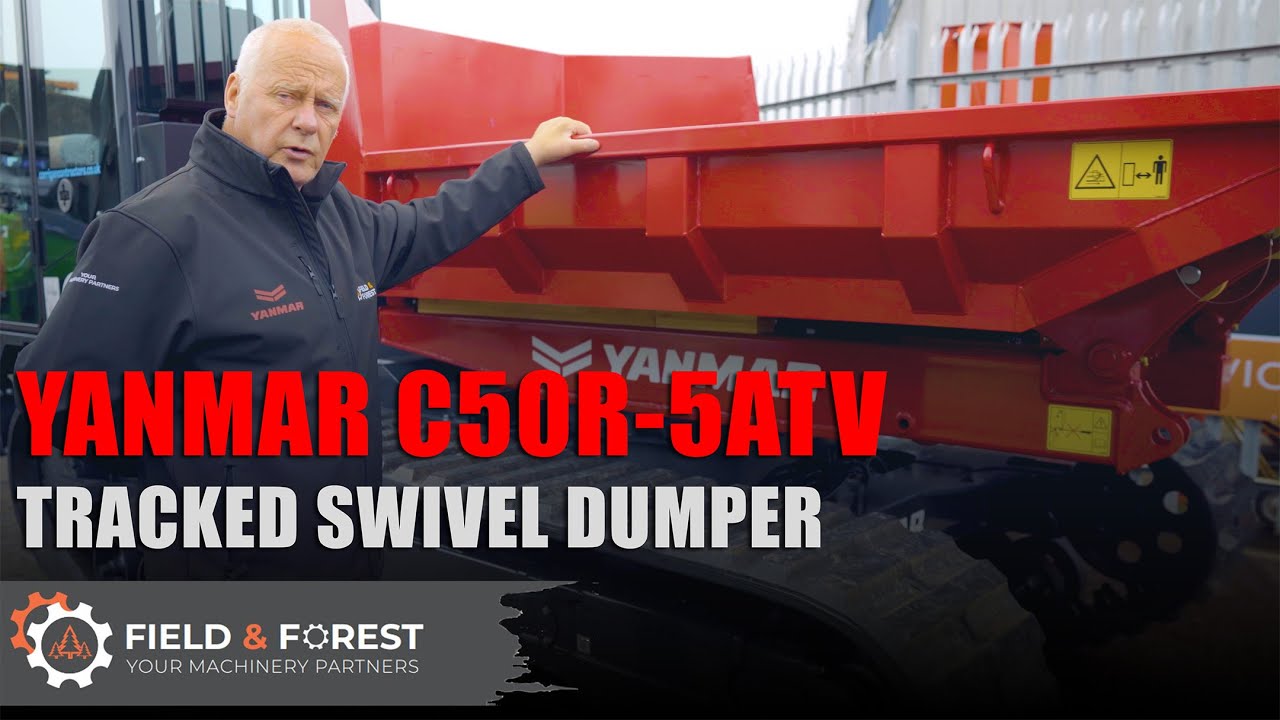 Yanmar C50R-5ATV Tracked Swivel Dumper