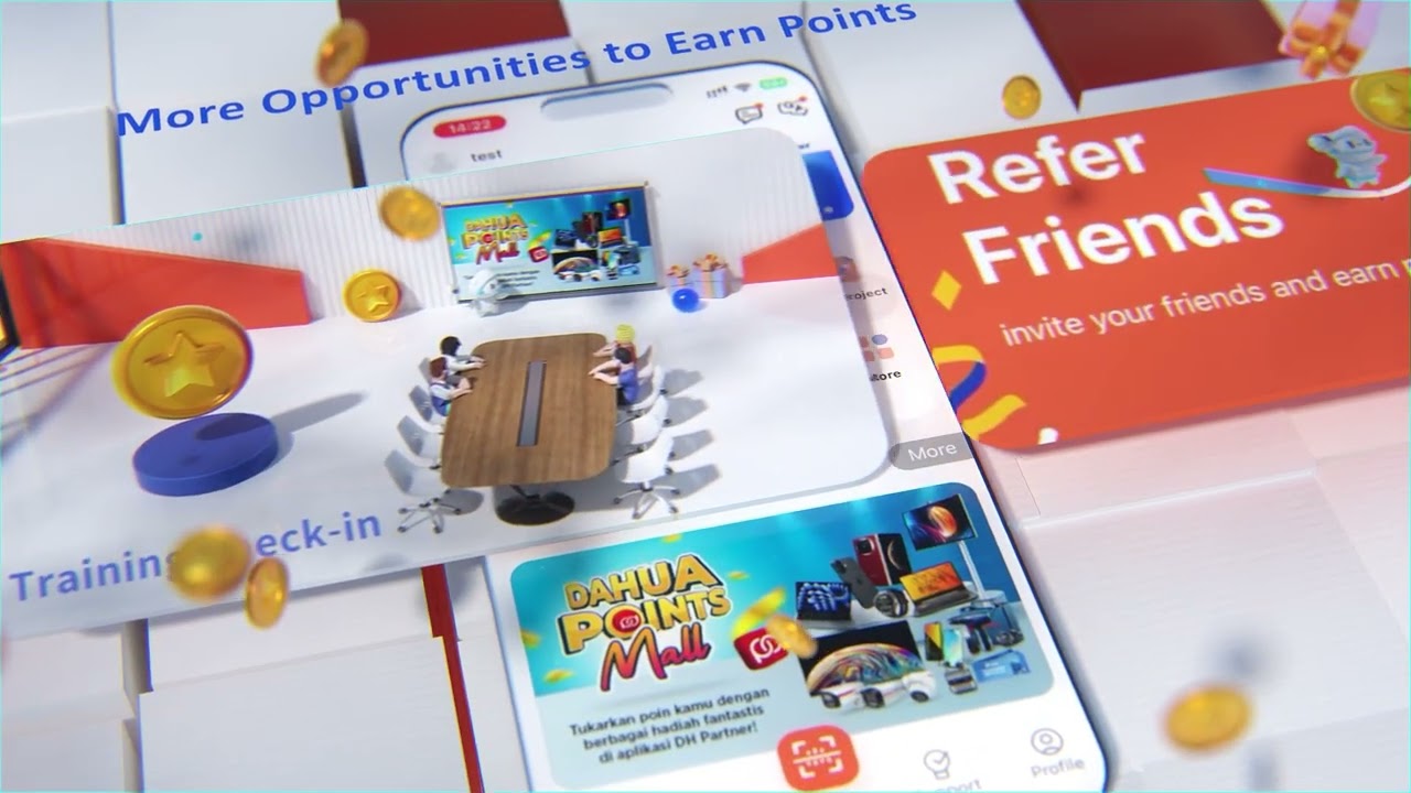 With the DH Partner App, earning points is simple | Dahua Technology MENA